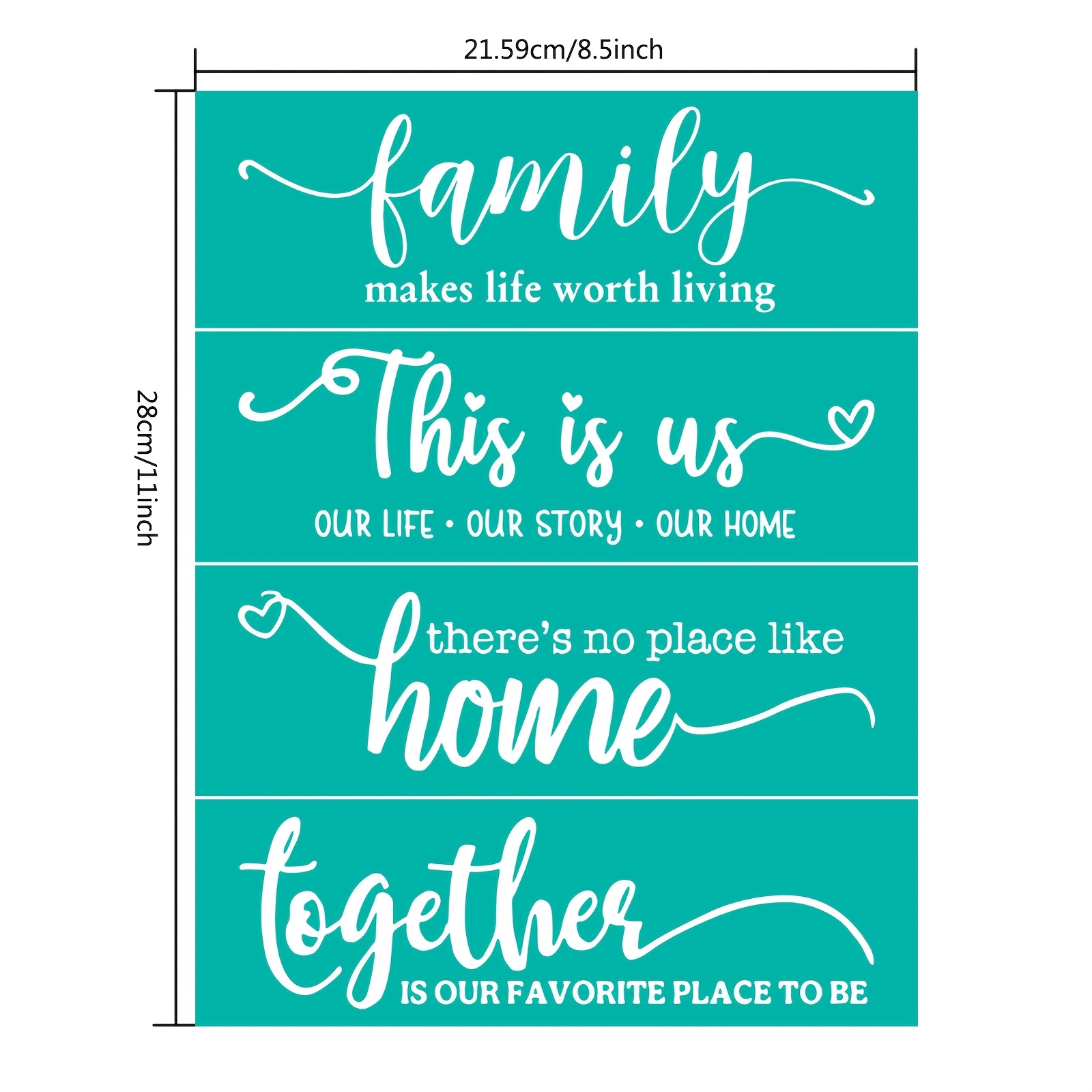 1/4 pièces Pochoirs en Soie à Thème * Foyer Réutilisables pour Impression à  l'Écran, Création de Famille Chaleureuse, Pochoirs Autoadhésifs Lavables  pour Transfert sur ..., image size:1600x1600