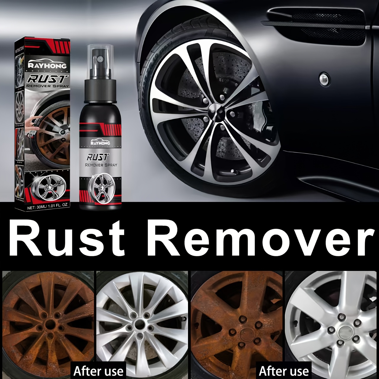 Car Rotor Rust Remover