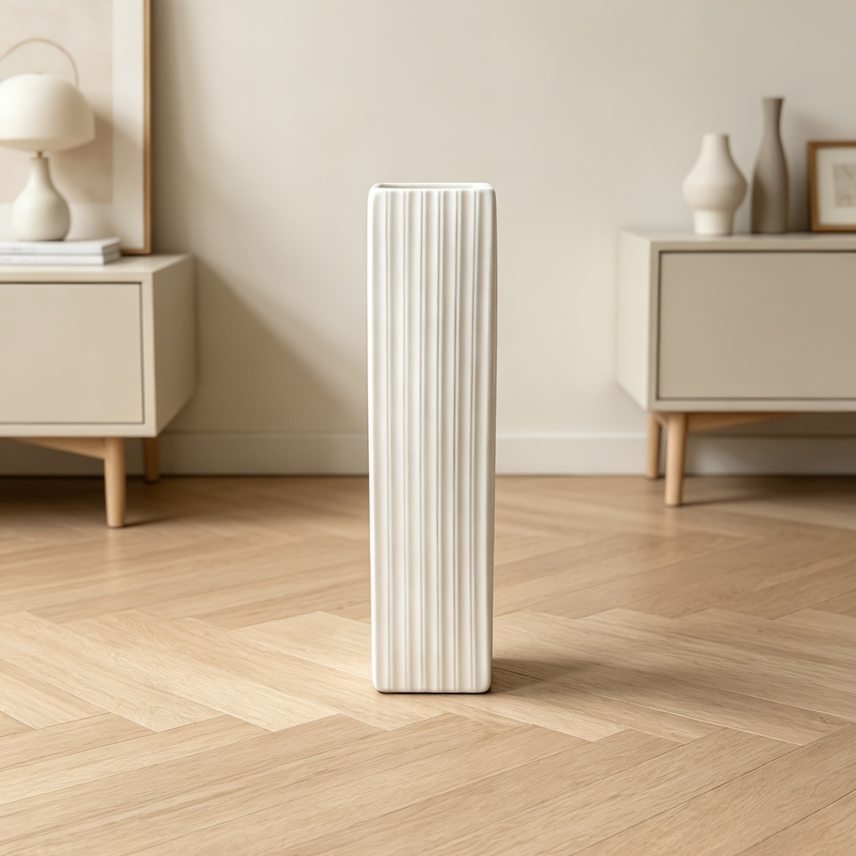 TEMU Plastic Drop-resistant Large Floor Vase For Living Room, Entryway, And Dining Room Decoration, Suitable For Displaying Dried Flowers, Hydroponic