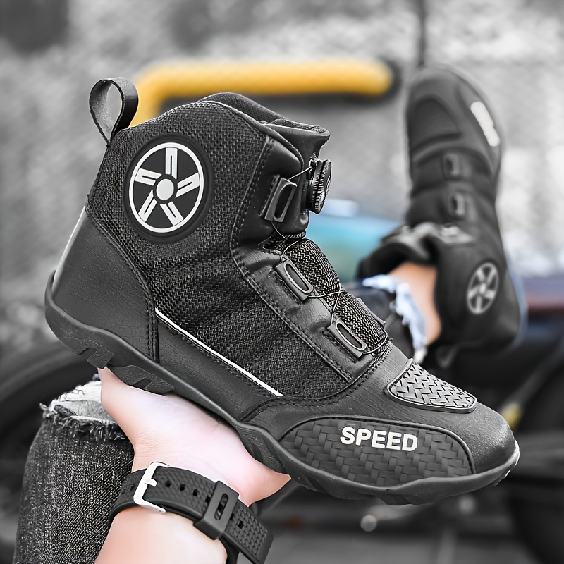 scarpe da moto nuove /estate 2025 per e donne in pelle pu