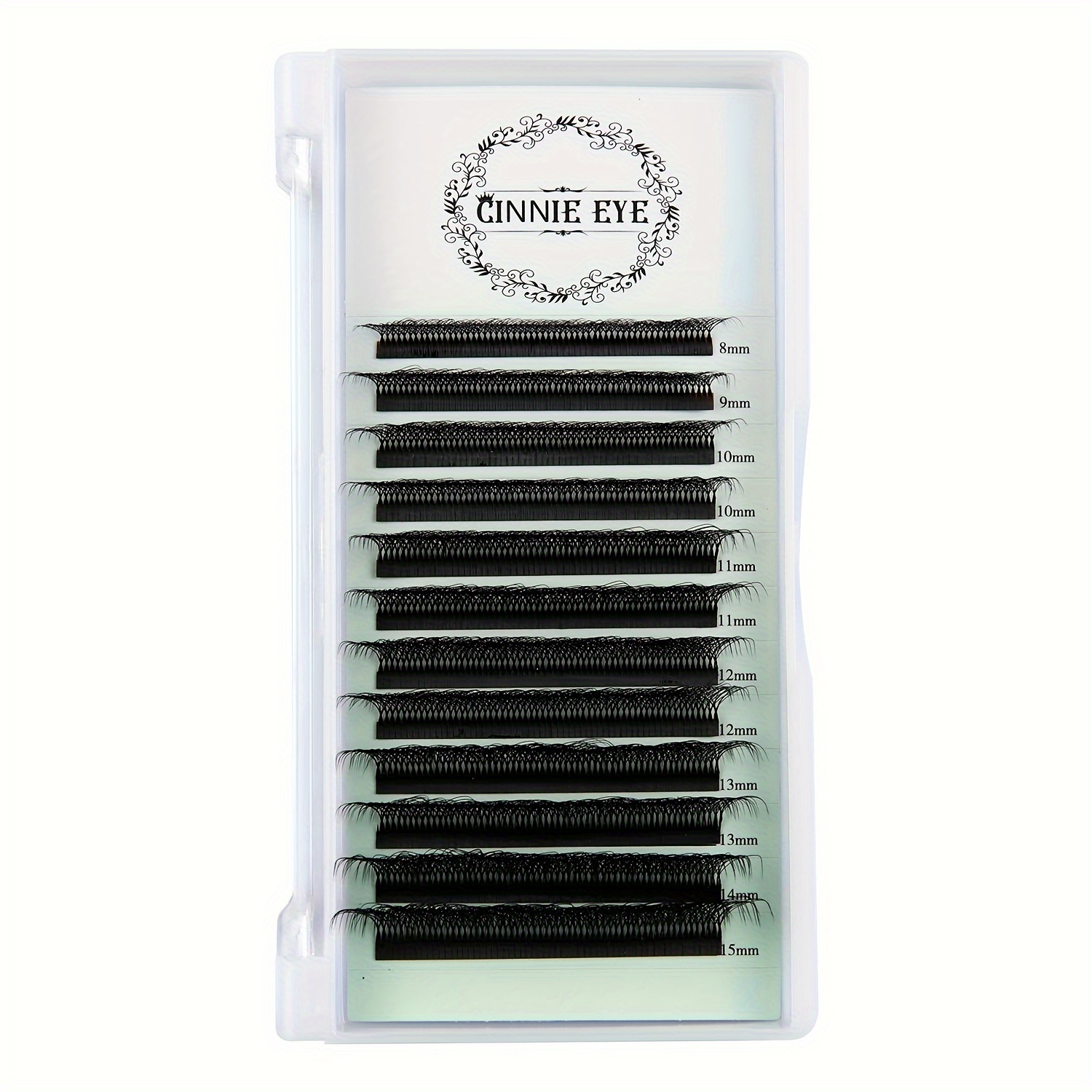 

8d Volume & Individual Eyelash Extensions - 0.07mm Thick, Mixed Lengths 8-15mm, C/d , Russian Volume Style, Beginner Friendly, Faux Mink Lashes