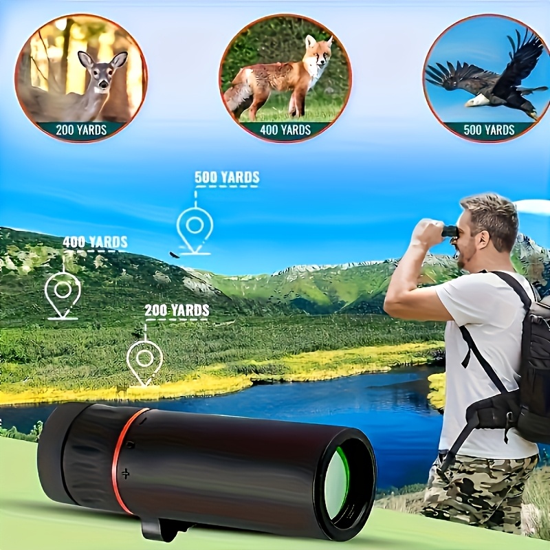 mini hd monocular telescope portable perfect outdoor Temu Thailand