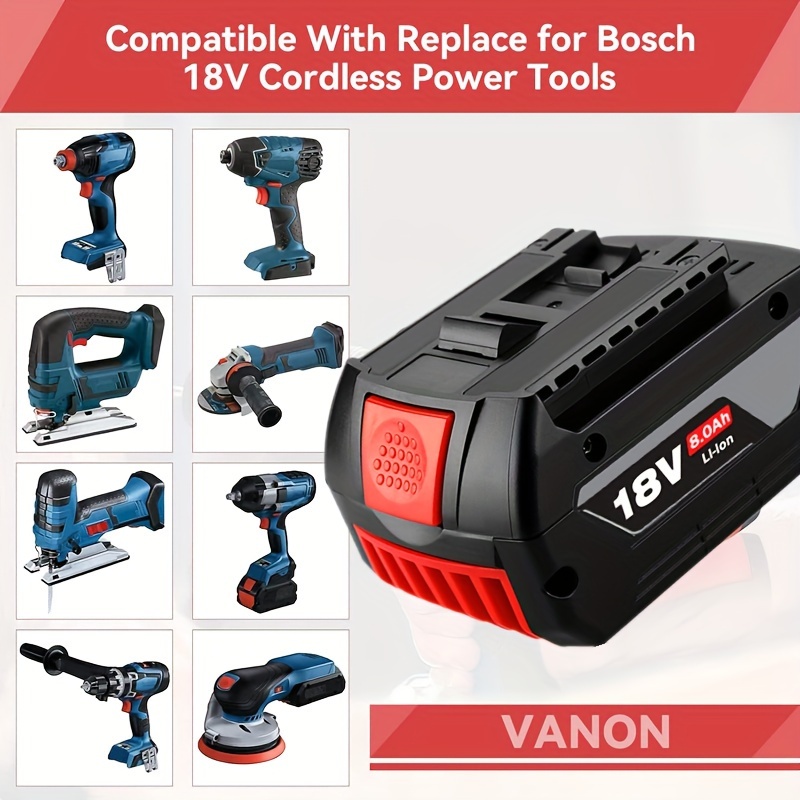 Batterie Pour Bosch 18V 7Ah Professional GBA GSR GSB BAT618 Bat609 Bat622  18v 71602954