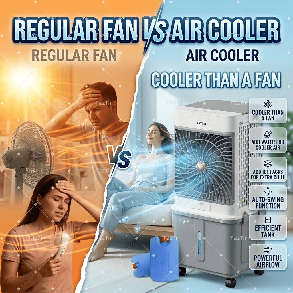 TAZTIR 2200 CFM Portable Air Cooler, Portable Air Conditioner Fan... product image 6