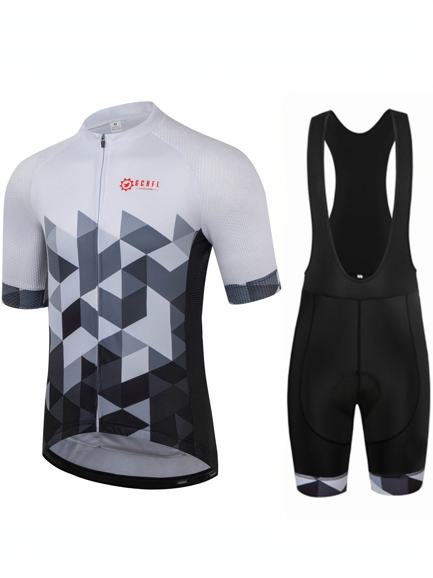 item picture summer mens 3d printed cycling suit set short sleeve jersey with bib shorts road and mountain bike wear small mesh breathable quick   comfortable printed clothing