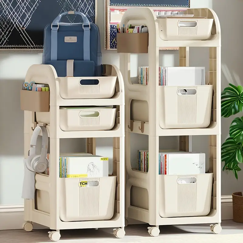 a multifunctional portable backpack storage rack a of flexible mobility and organization suitable for homes schools and libraries details 4