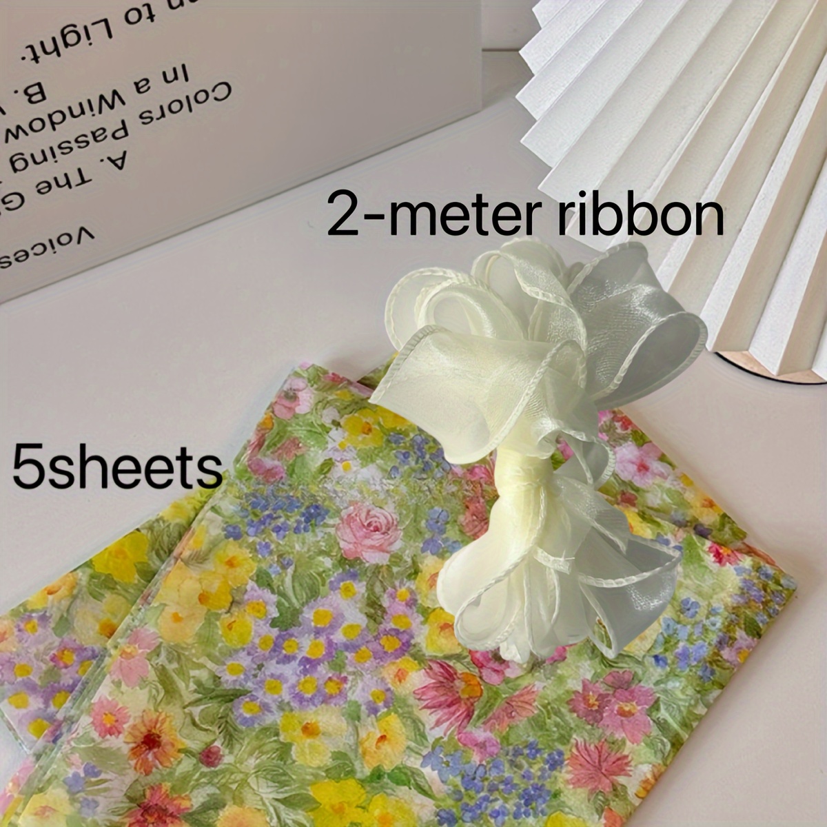 High-end Luxury Floral Patterned Paper For Vintage Oil Paintings, Perfect For Gift Wrapping And Packaging