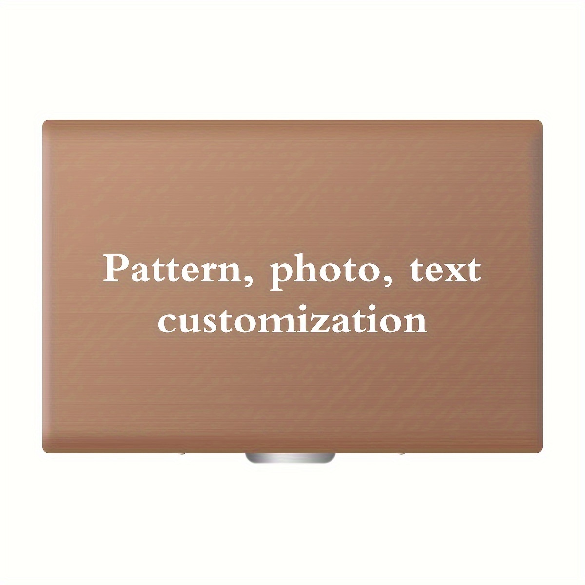 TEMU Customize Your Own Design With . Customized Patterns For Id Card Holders, Stainless Steel Card Holders, Credit Card Holders, Black Stainless