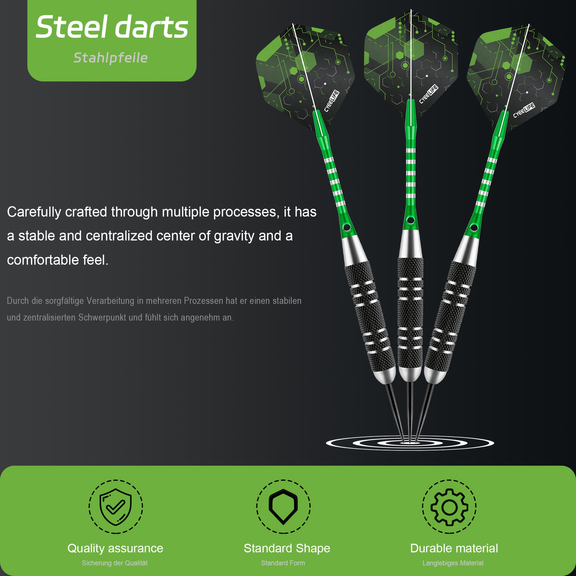 26g Roestvrijstalen Hardtip Darts Professionele Stalen Naald Darts