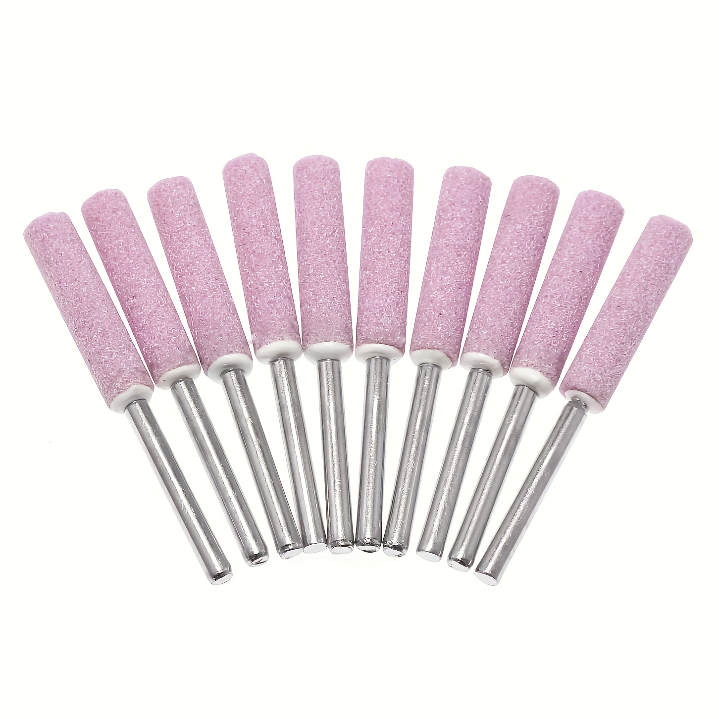 

10pcs 7/32" Chainsaw Grinding Stone Files With Pink - Deep Hole Machinery, Bearings, Molds & Casting Parts - Metal Construction, Professional Use | Uniform Design | Abrasive Surface