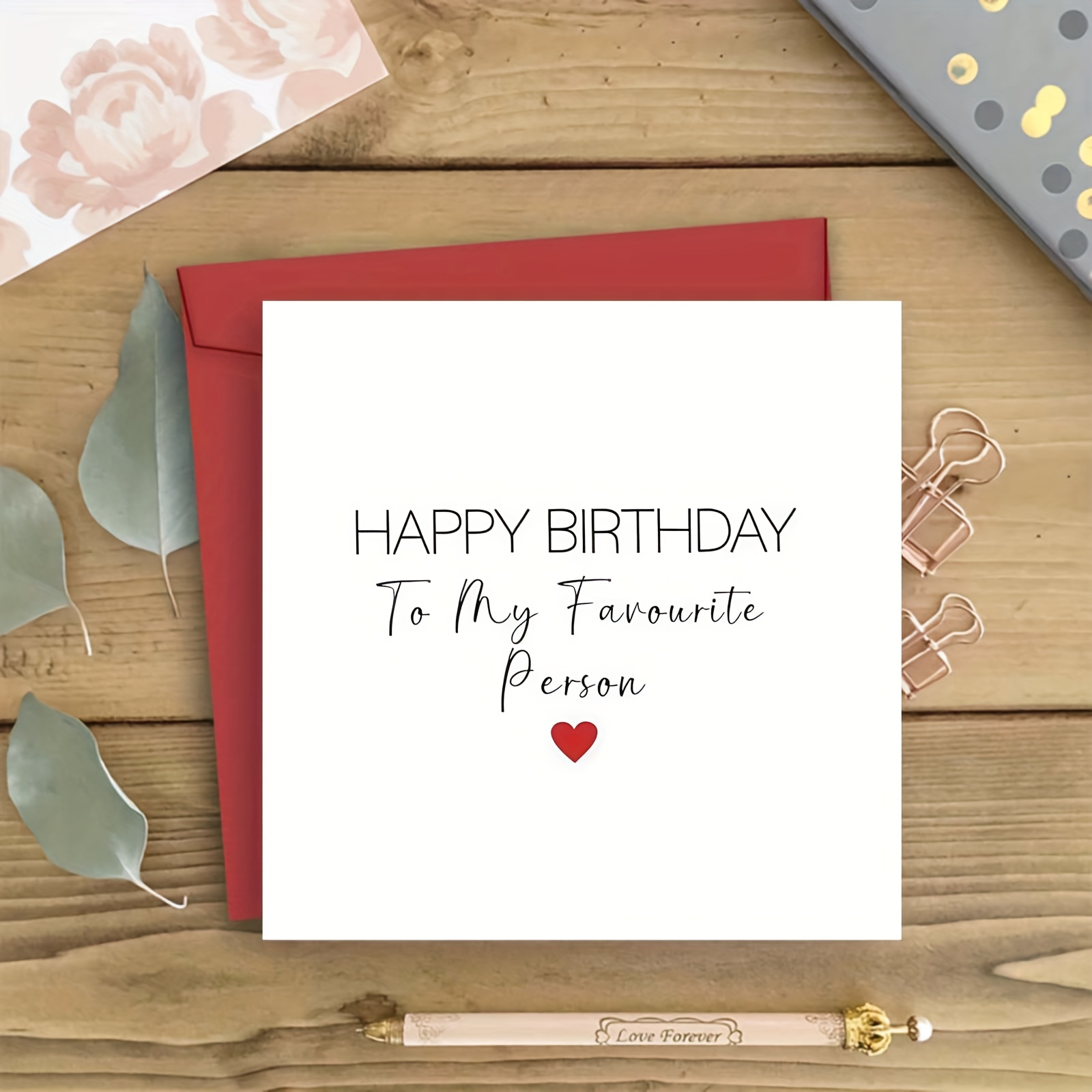 TEMU Biglietto di " al mio " con - la celebrazione di compleanno perfetta, per esprimere a un amante , o . , per Halloween, Natale e del