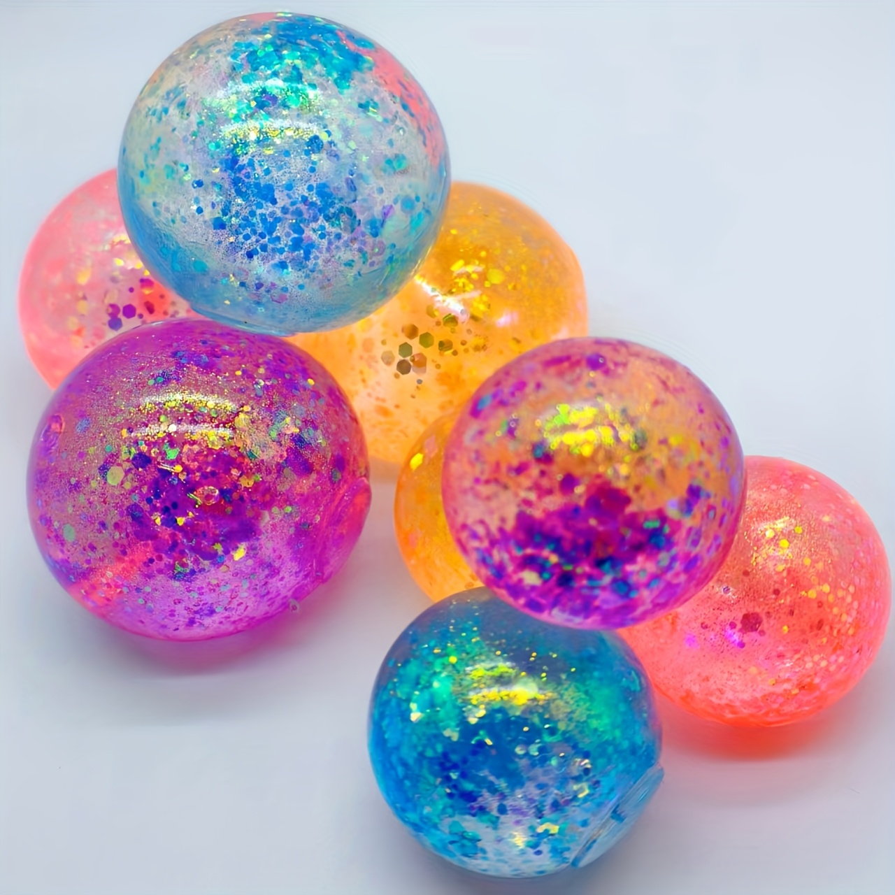 beautiful   toy with spherical geometry design filled with golden   for playing and relaxing while at the office   great as a collectible decorative piece or gift for birthdays and holidays   random