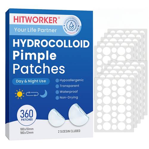 360pcs invisible patches all weather waterproof and breathable care round comfortable and fit covers blemishes and suitable for types and occasions