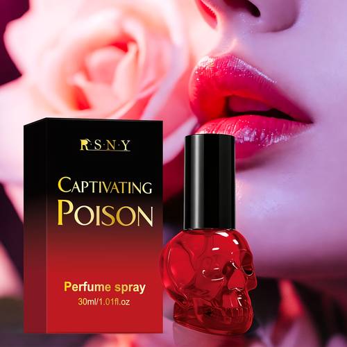 30ml poison perfume body mist 24 hour long lasting fragrance notes exuding a mature and charm daily use work parties and compact and portable making it
