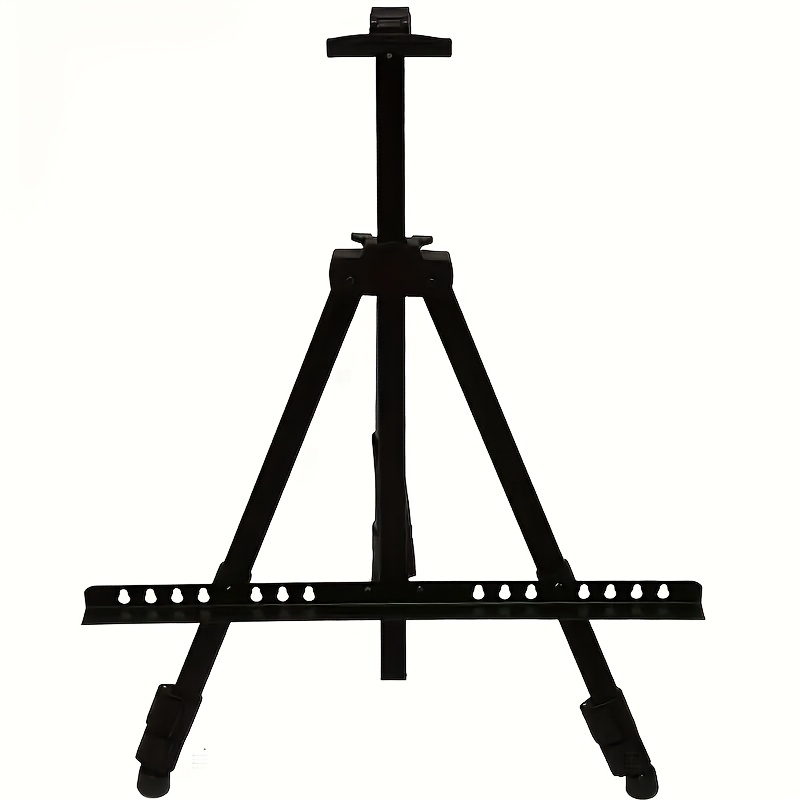 TEMU 1pc Portable Adjustable Tripod Easel, Collapsible For Outdoor Sketching, With A Storage Bag And A , Perfect For Outdoor Sketching, Painting, And