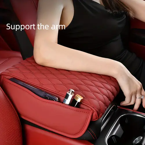 1pc car armrest box heightening pad elbow support new armrest box modification lengthening and thickening cover pad car accessories