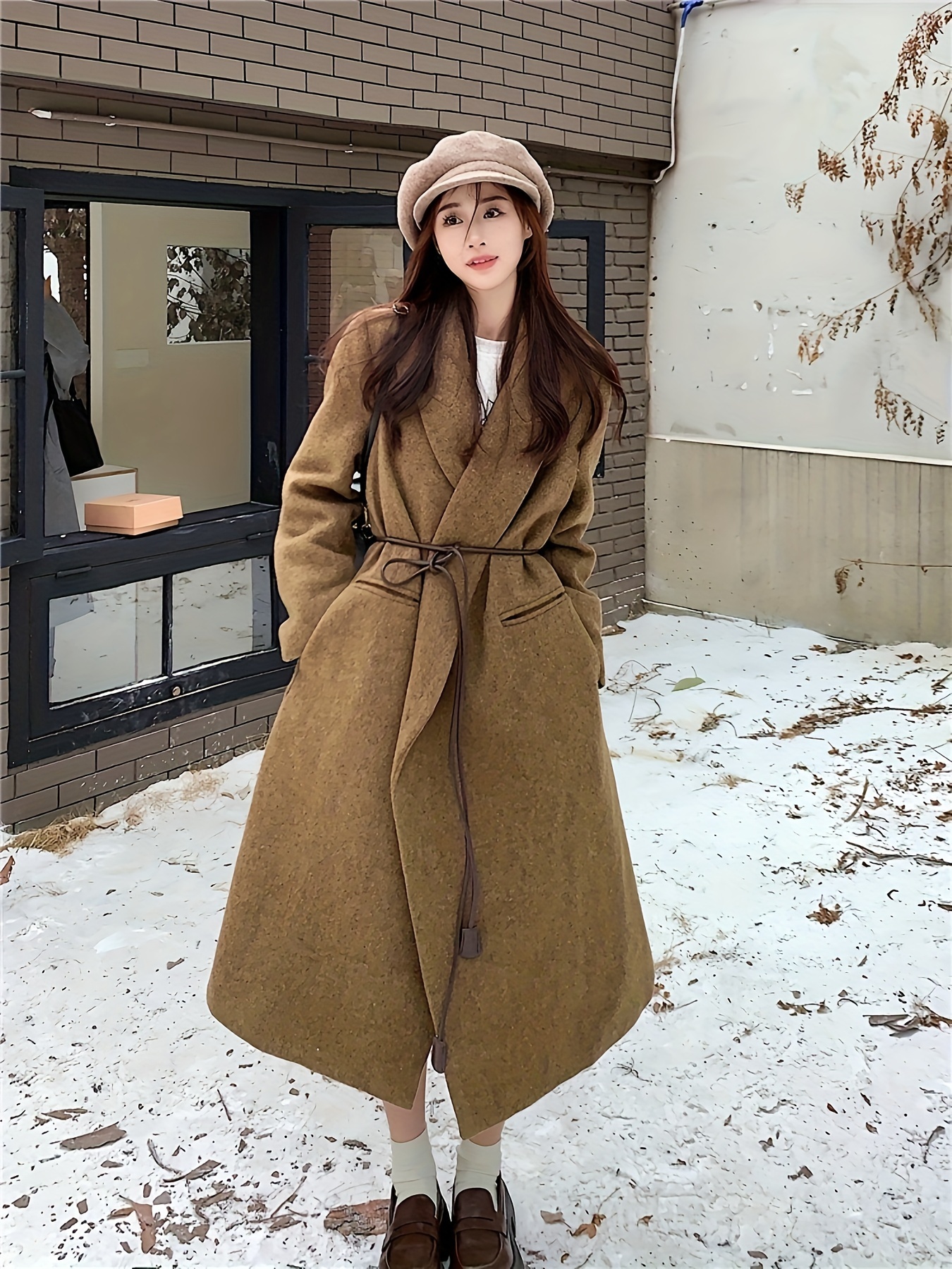 Abrigos Largos Ropa Para Mujer Petite Morgan Mujer Allegra K