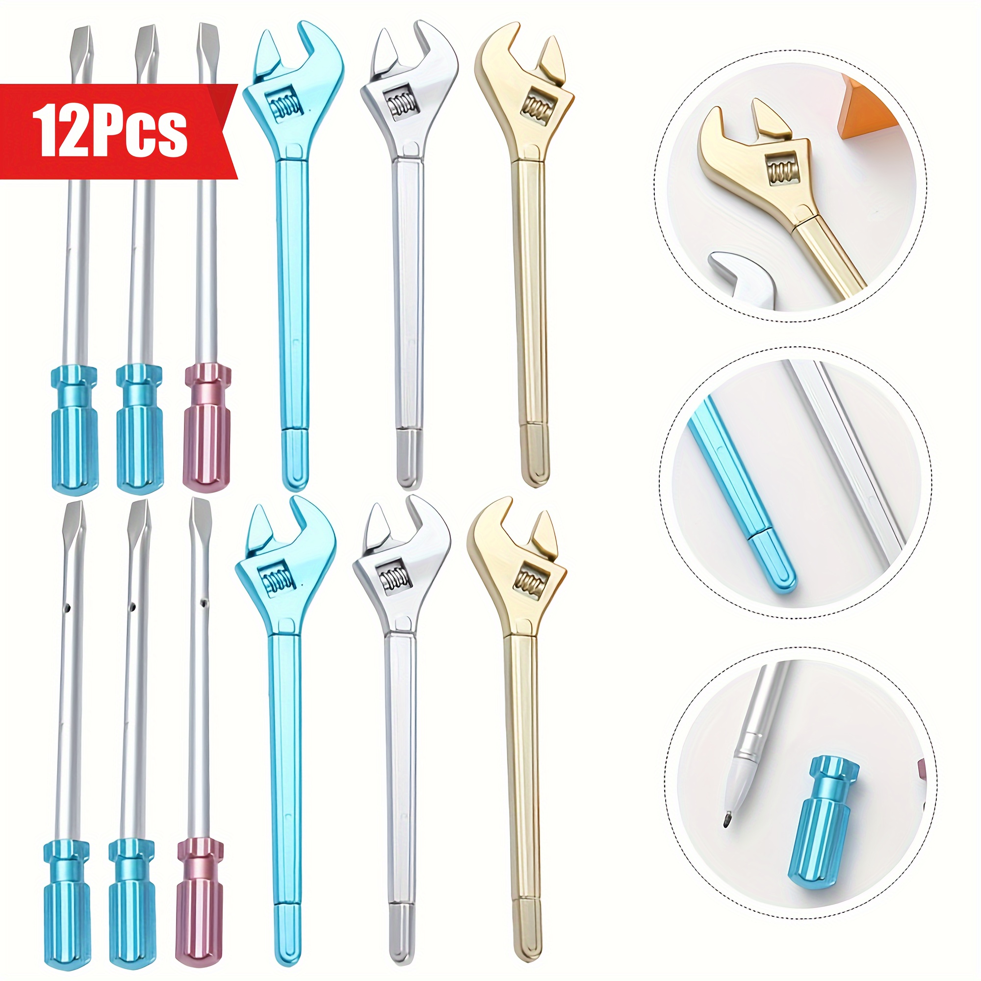 

- Tool Pen - Screwdriver, , , , And Cap Pulling - Unique Shaped Plastic For