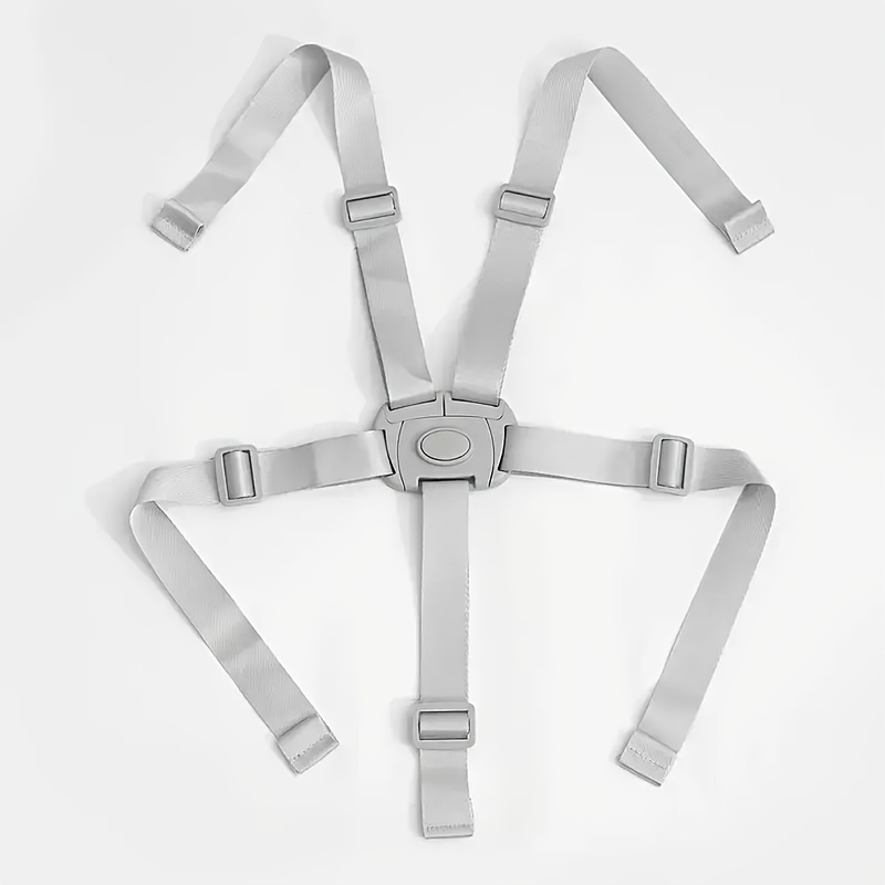 Image of Child High Chair Safety Harness, Infant And Toddler Five-point Safety Straps, Stroller And Baby Carriage , High Chair Accessories, Child Safety Products
