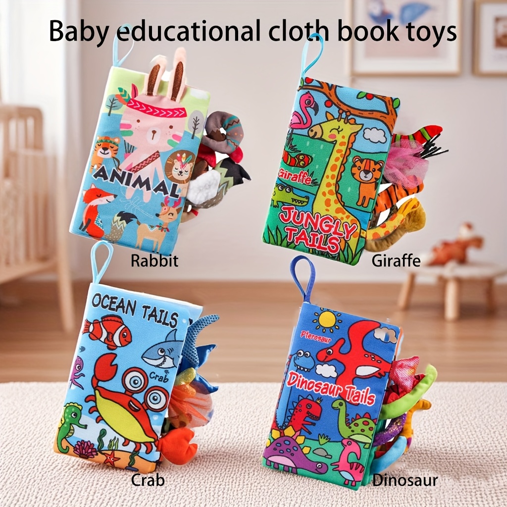 baby's first interactive tail book durable Temu Australia