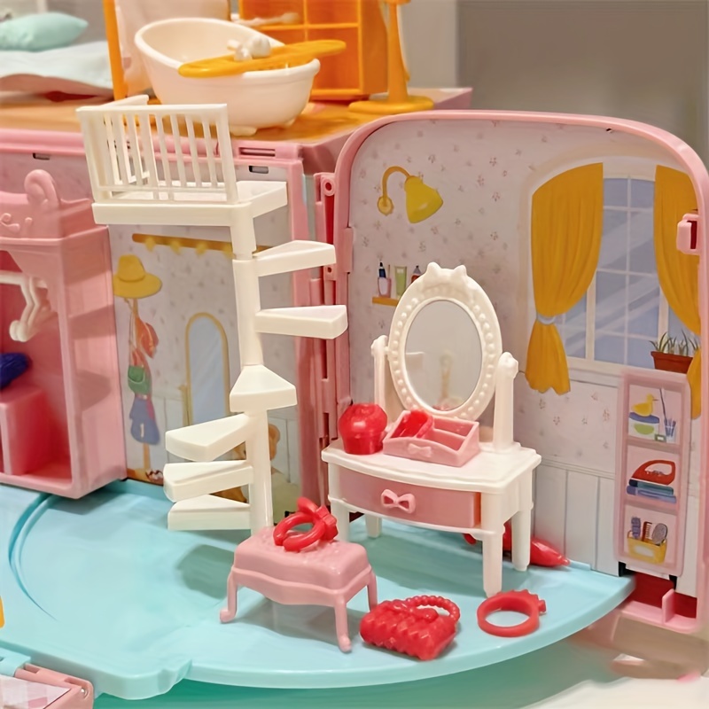 Mini Bolsa De Plástico Transparente Para Casa De Muñecas, Bolsa De Compras De Simulación En Miniatura, Decoración Bonita Para Casa De Muñecas, Accorios De Tiro, 1/12 - AliExprs 26