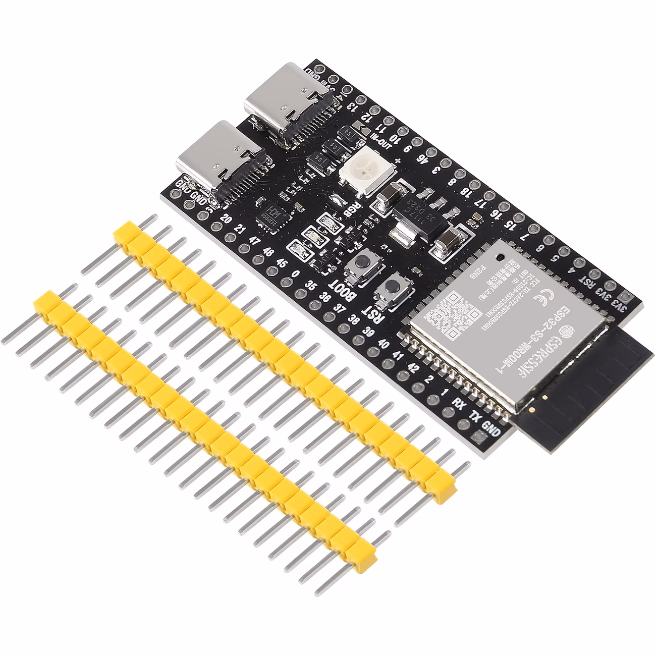 2 יחידות esp32-s3 לוח פיתוח n16r8 n8r2 mcu עם לוח ליבה type-c דו-מצבי לארדואינו iot esp32-s3- -1 פרטי מוצר 4