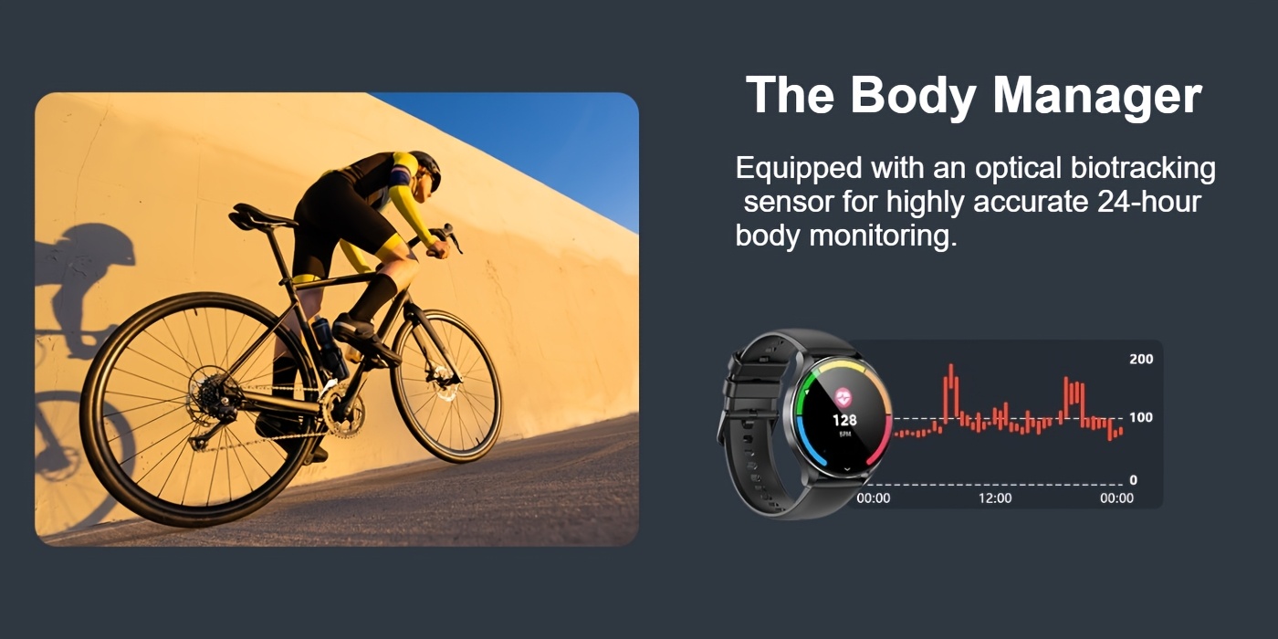 Montre Connectée pour Hommes et Femmes - Répond/Appelle, Suivi de Fitness avec 100+ Sports, Moniteur du Sommeil, Montre Intelligente Sans Fil, Horloge Électronique Sportive Course à Pieds, Compteur Pascal, Cadeau Idéal Parents Amis