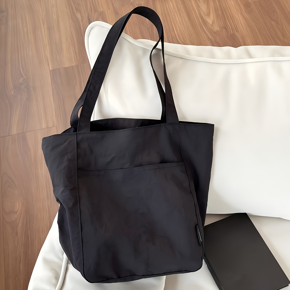 Original Lightweight, Minimalist, Commuting, Single-shoulder, Casual, Versatile, Student Class Polyester Tote Bag