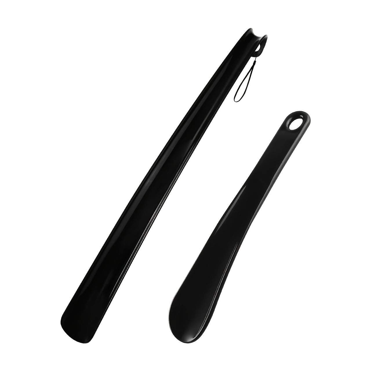 TEMU 2pcs Shoe Horn Long Handled,long Shoe Horn-plastic Shoehorn For Men, Women With Long Shoe Horns-flexible Extra Long Shoe Horn For Elderly