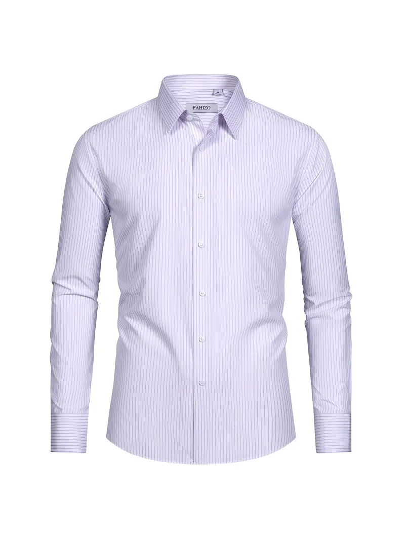 mens dress shirt regular fit casual long sleeve check - Temu mens dress shirt regular fit casual long sleeve check - Temu