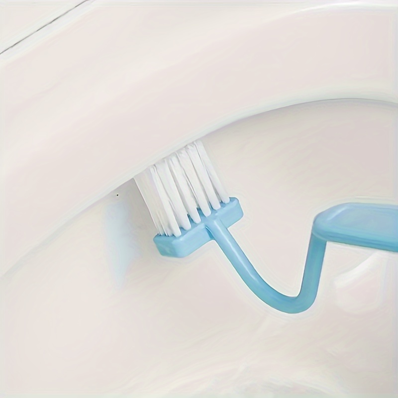 V-Shaped Toilet Brush Set, Dead-Angle-Free Design