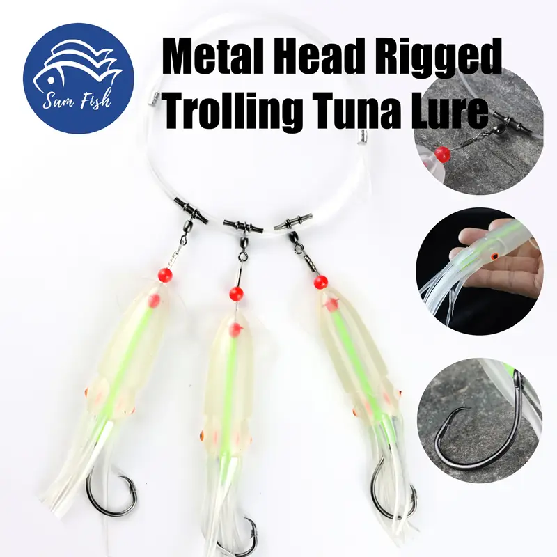 deep sea fishing hook 200lb Drop Rig with 8/0 Circle Hooks for Bottom Shark rigs consist of nylon coated stainless steel cable leader wire and sharp strong hook How to tie a fishing