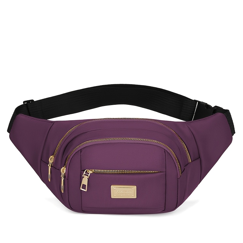 TEMU 1pc Fashionable Casual New Unisex Waist Bag For Outdoor Travel, Stylish Trendy Chest Bag, Lightweight And Simple Crossbody Bag With Multiple
