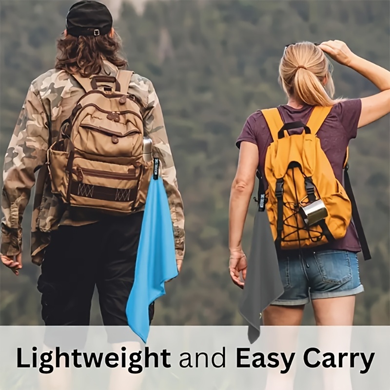 Quick Dry Microfiber Towel for Beach and Swim, Lightweight