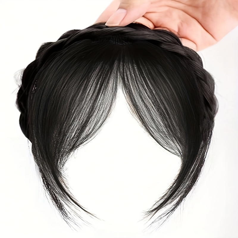 Image of 1pc Vintage Wig Headband, Multifunctional Cute Hairband, Women's Headband, Home Beauty Accessory Gift For Women