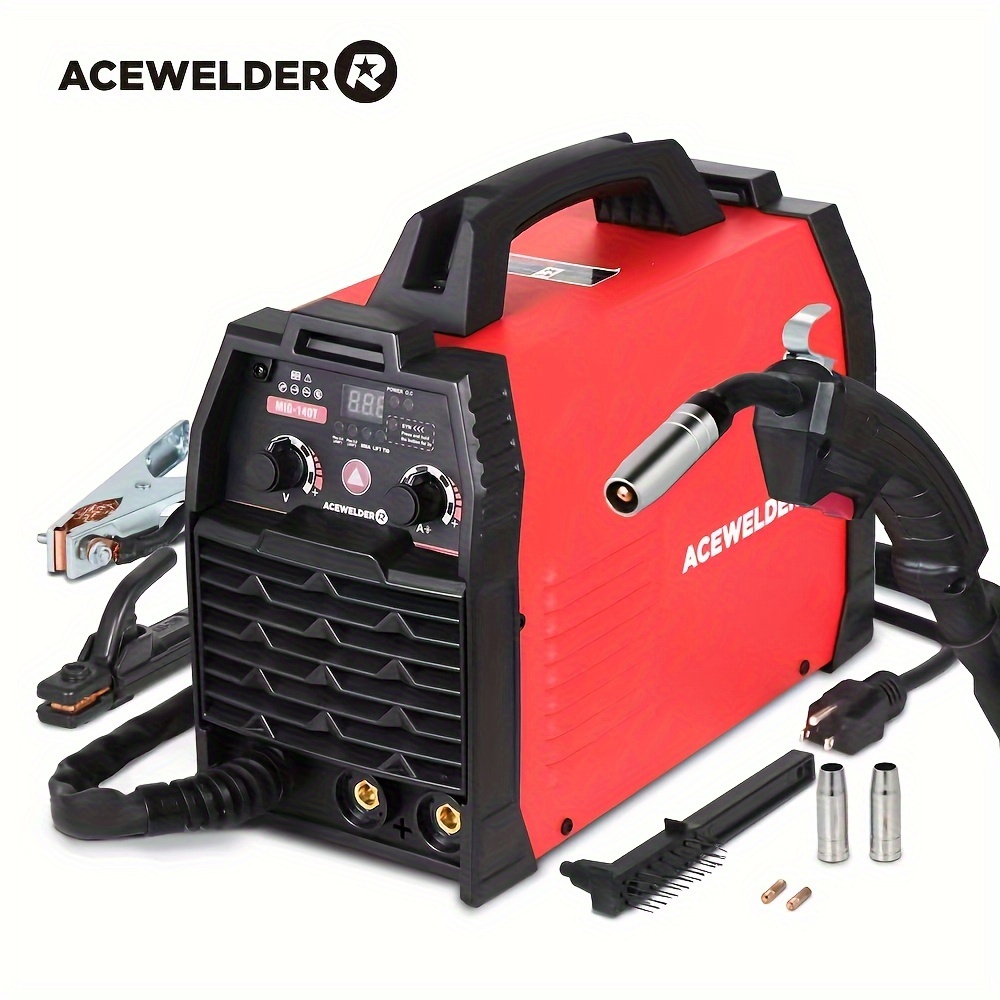 

Acewelder Mig 110v Mig/ Tig/ Welding Portable Gasless 140a