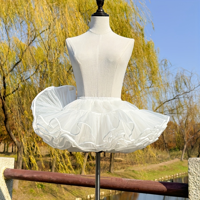 chinese dress ladies Clarice Layered Bubble Hem Corset Mini Dress in Ivory main image 1