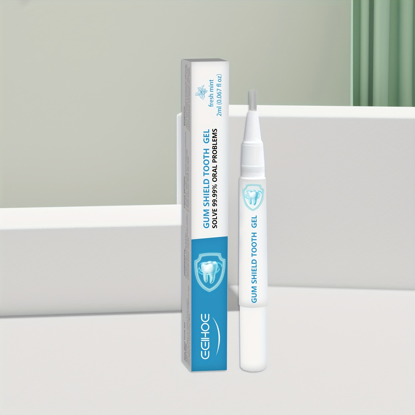 Image of Eelhoe Gum & Mouth Gel Pen, Containing Sorbitol And Aloe Vera, Gently Cleanses And Breath, Moisturizes For Personal Oral Hygiene, Provides Deep Cleansing And Hydration, And Protects Gums, 2ml