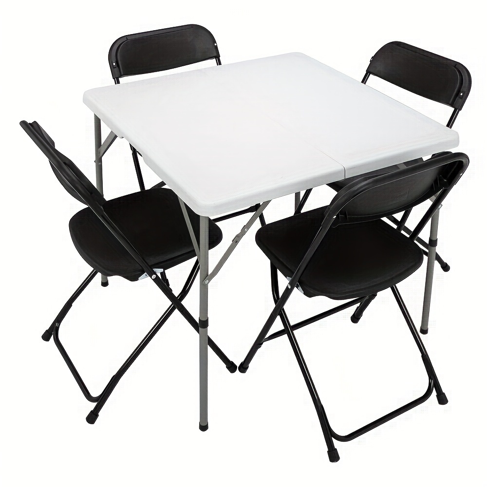 

Table carrée pliable en plastique moulé par soufflage de 34 pouces