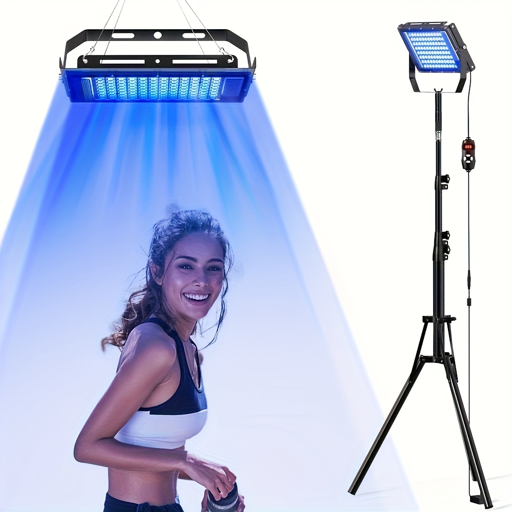 Tanning Lamp, Sun Lamp For Face And Body With 360° Adjustable Bracket, Adjustable & 2 Light Mode