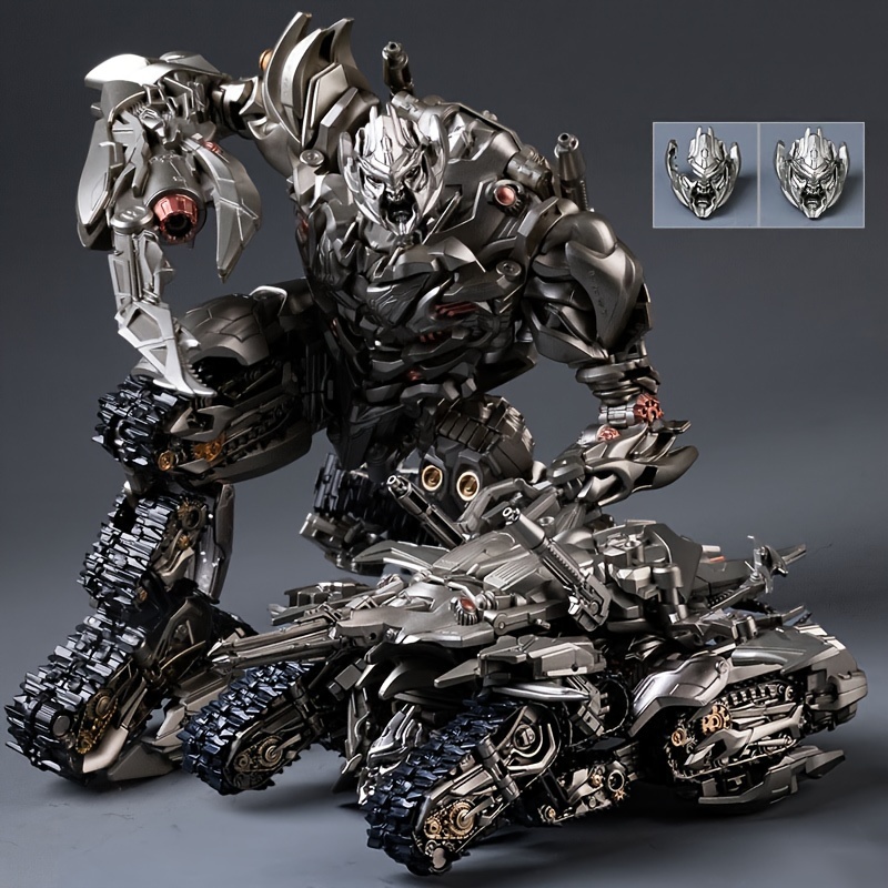 Wind-Powered Movable Tank Robot Combat Action Figure Toy with Antique Bronze Finish - Durable Weather-Resistant Plastic Collectible Gift for Teens & Young Adults, Robot Toy, Collector's Item, Robust Design, Detailed Craftsmanship, Battle Simulation, Sturdy Construction