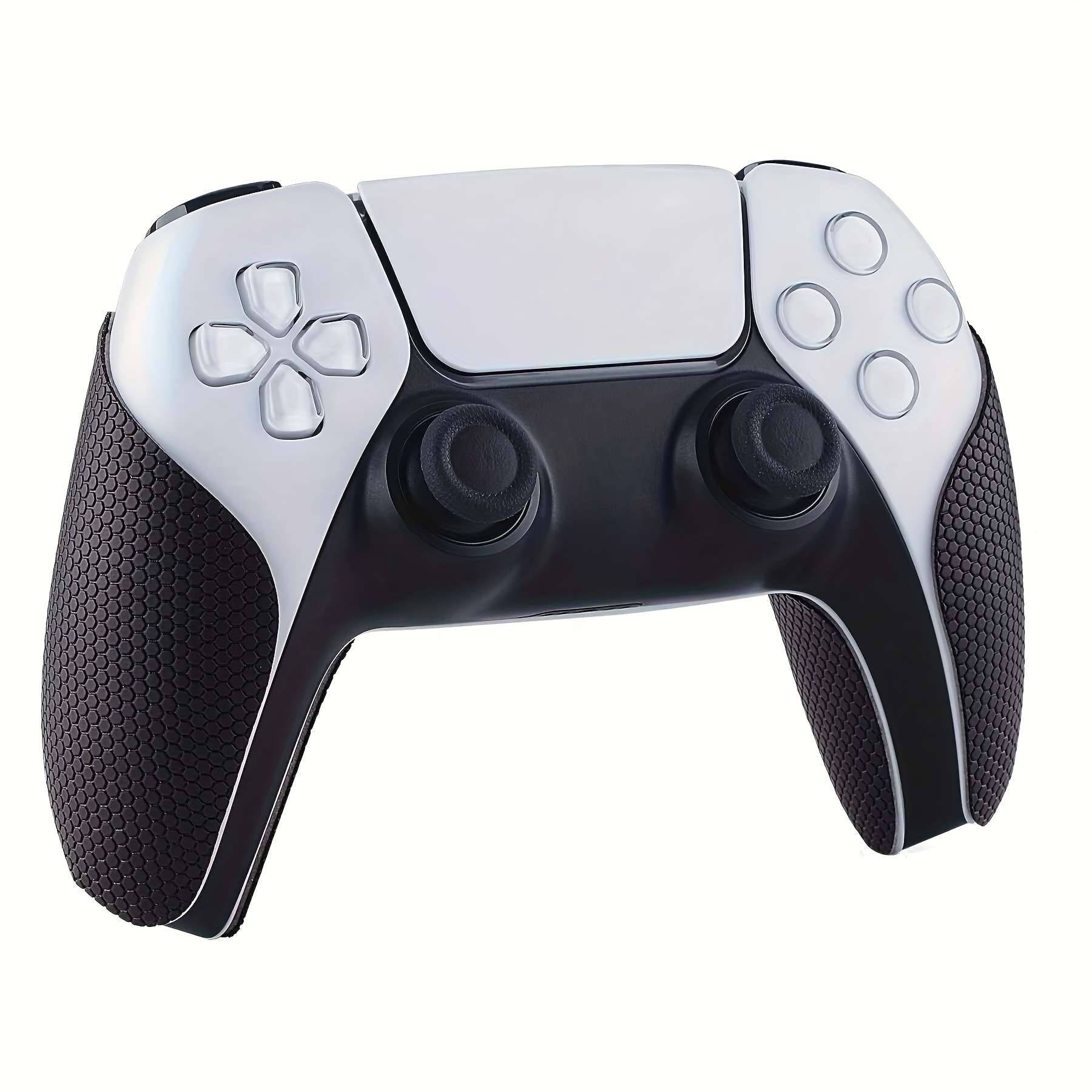 TEMU 1pc Professional Sweat-absorbent Soft Rubber Grip For Ps5 Controller, Gaming Experience Accessory