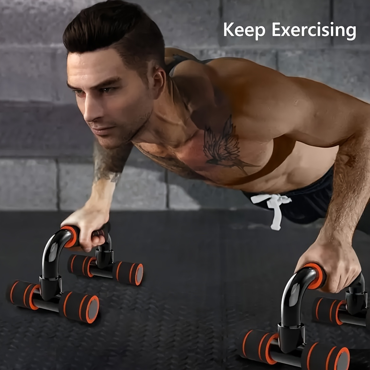 7pcs set home   with ab roller wheel push up bars   band hand gripper jump rope portable workout equipment for muscle strengthening fat burning core workout for men and women