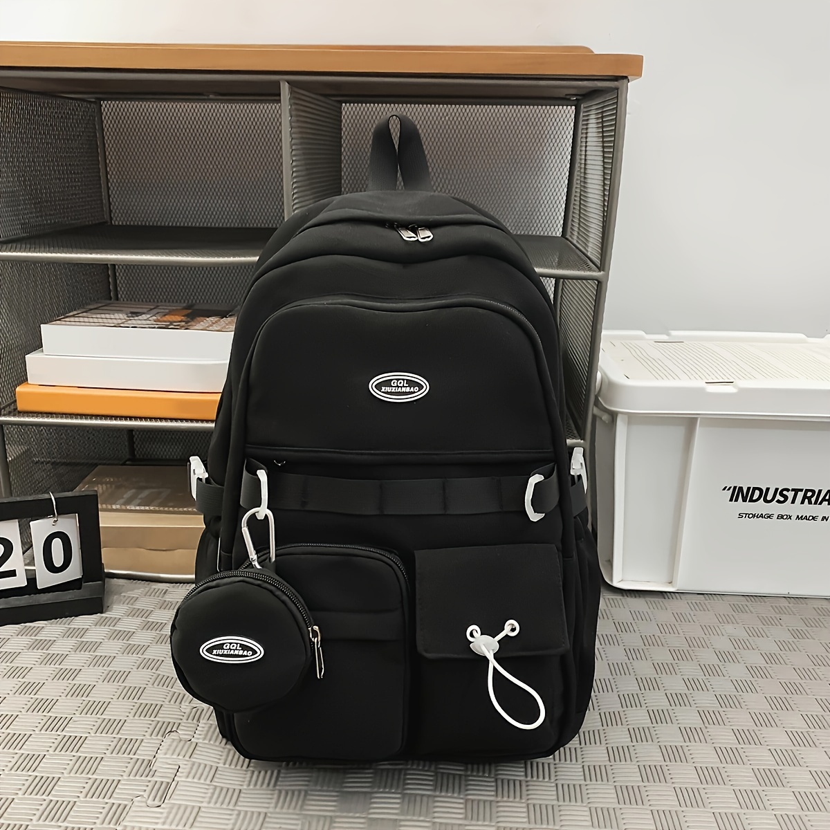 Laptop Bag Women's Backpack Easy Large Capacity Bag College Style Casual Backpack Daily Computer Bag