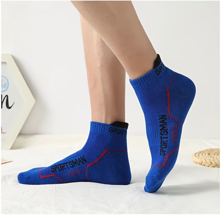 12 Pairs Of Men's Mid Crew Sport Socks, Sweat-absorbing Comfy Breathable Socks For Men's Basketball Training, Running Outdoor Activities