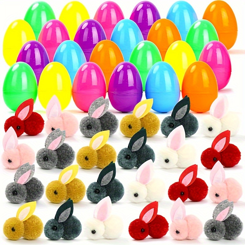 Cartoon Cute Easter Egg Basket Bunny Ears Letters Design - Temu