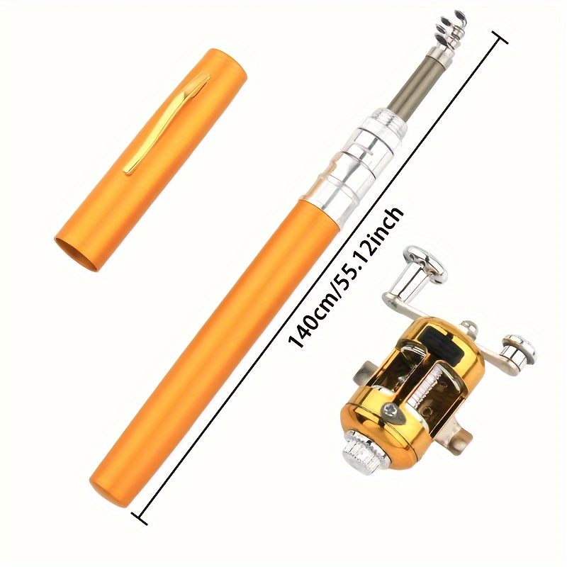 Pocket Size Mini Fishing Rod Reel Combo Ice Fishing Rod - Temu Canada