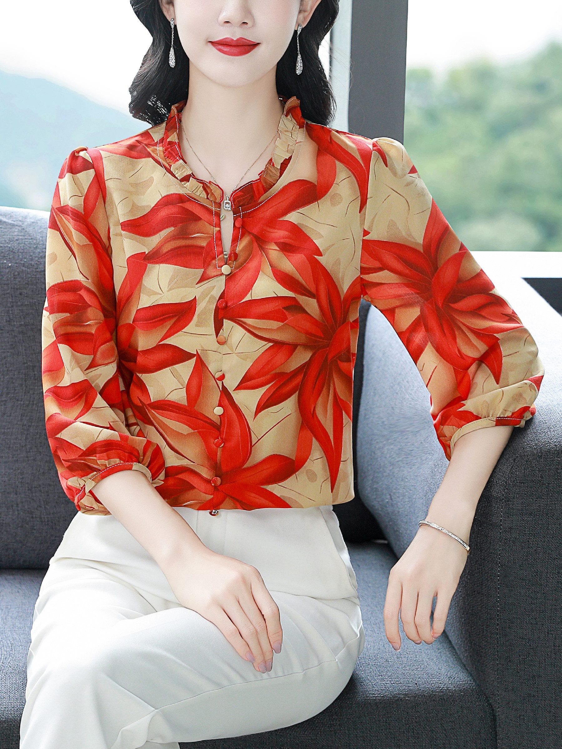 H&m Blusas Con Estampado De Comics Conjunto De Piezas Con