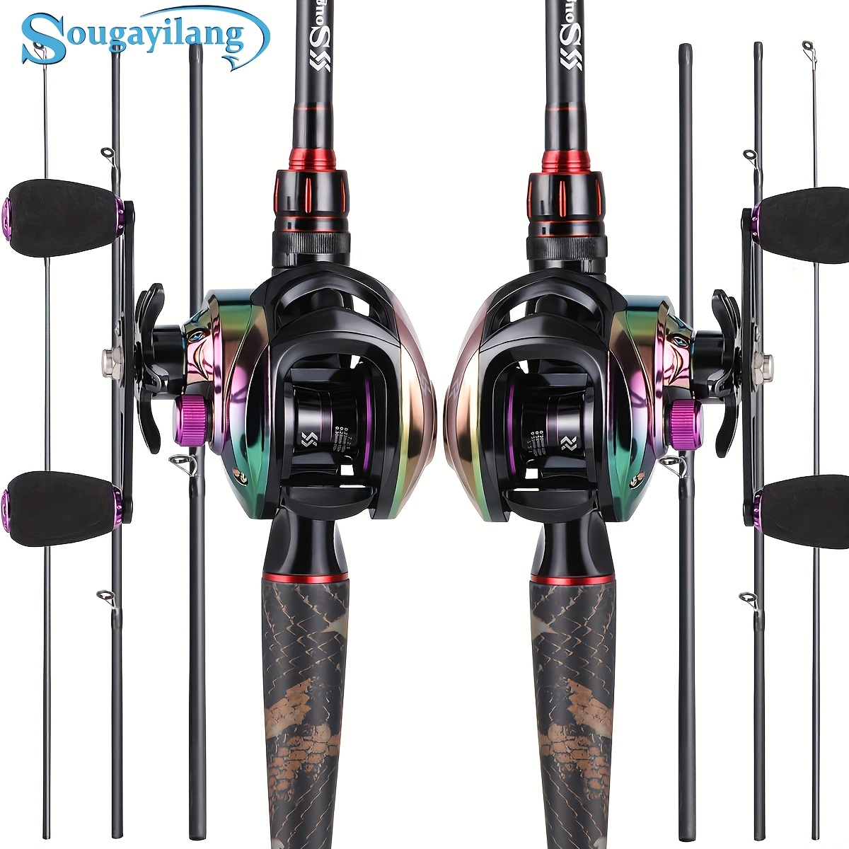 fishing reels and rods sold on Temu Australia
