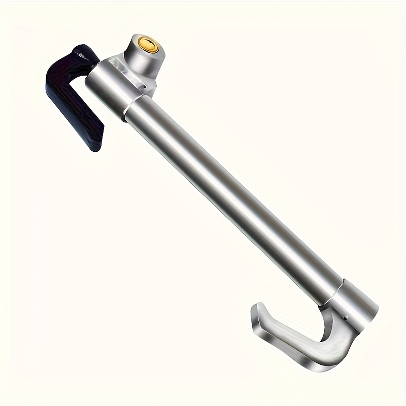 TEMU Heavy Truck Steering Wheel Lock Car Accelerator Clutch -section Lock Special For Large Trucks And Buses Hook-type Lock Lock